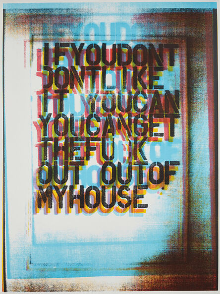 Christopher Wool, ‘My House II’, 2000
