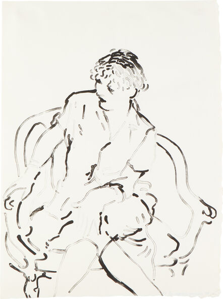 David Hockney, ‘Celia Inquiring (G. 835, M.C.A.T. 223)’, 1979
