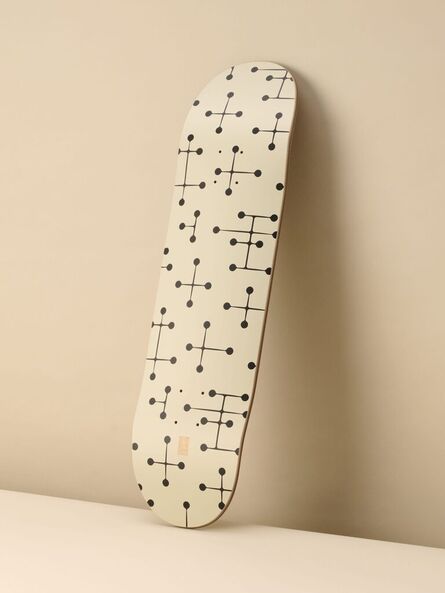 Charles and Ray Eames, ‘Dot Pattern Skateboard Deck (Cream)’, 2023