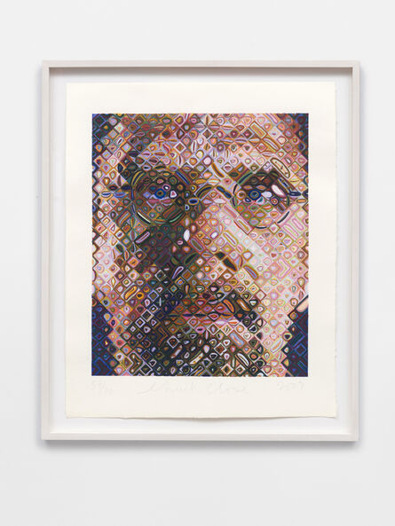 Chuck Close, ‘Self-Portrait Woodcut’, 2009 