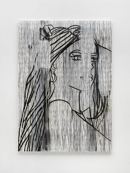 Ghada Amer, ‘Another Revolutionary Woman’, 2022