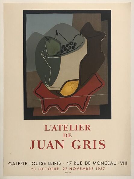 Juan Gris, ‘L’Atelier de Juan Gris’, 1957