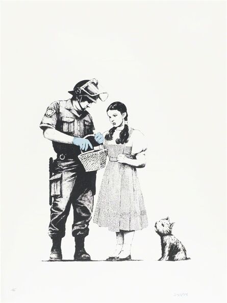 Banksy, ‘Stop and Search - Signed’, 2007