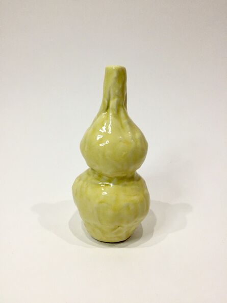Cathy Lu, ‘Vase (Gourd Shape in Yellow)’, 2018