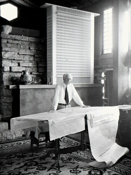 Pedro E. Guerrero, ‘Frank Lloyd Wright, I'm An Architect, Taliesen, Spring Green, WI’, 1947