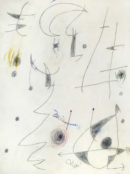 Joan Miró, ‘Paysage nocturne (W7798)’, 1976