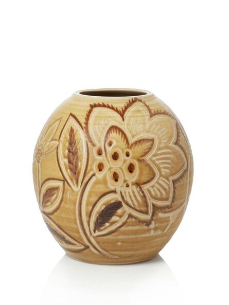 Royal Doulton, ‘a glazed stoneware vase designed by Vera Huggins’