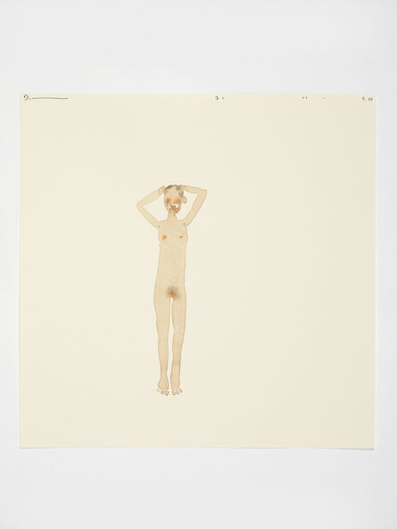 David Austen, ‘Woman with hands on head 3.11.20’, 2020
