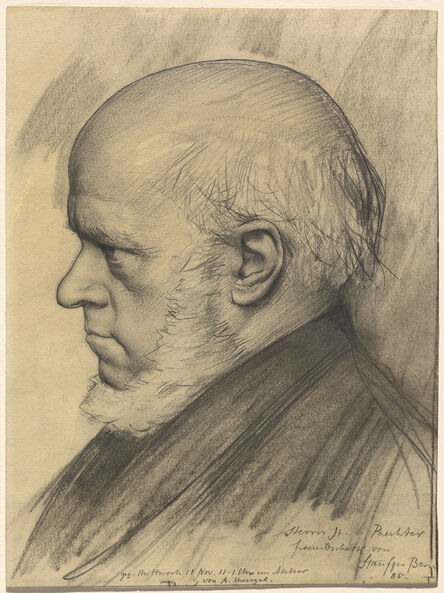Karl Stauffer-Bern, ‘Adolph Menzel’, 1885