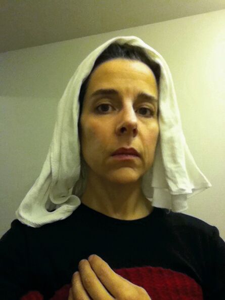 Nina Katchadourian, ‘Lavatory Self-Portrait in the Flemish Style #14 ("Seat Assignment" project, 2010--ongoing)’, 2011