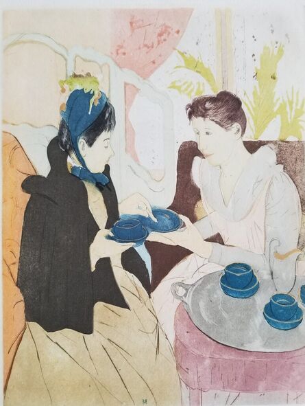 Mary Cassatt, ‘Afternoon Tea Party’, 1991