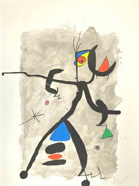 Joan Miró, ‘For Alberti, For Spain’, 1975