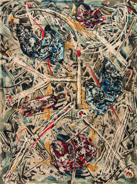Alfonso Ossorio, ‘3 Piece Collage’, ca. 1954 -1964