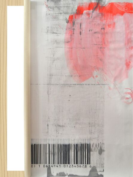 Ana Bidart, ‘Pasaporte bar code (rolled)’, 2014