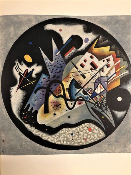Wassily Kandinsky, ‘Dans le cercle noir’, 1960