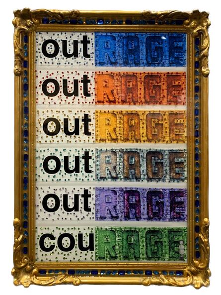 Paul Hyde, ‘Outrage Courage’, 2022