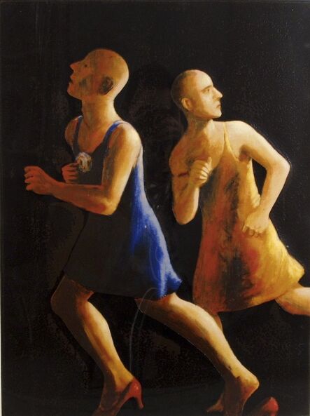 John Kirby, ‘Men Running’, 1994