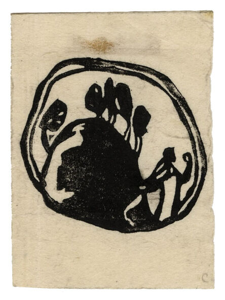 Wassily Kandinsky, ‘Vignette bei Weisser Schaum’, 1911