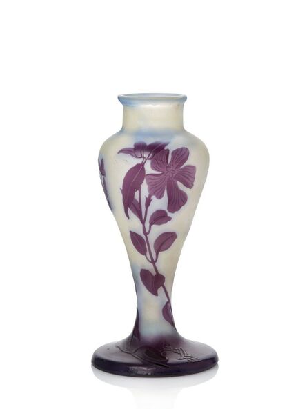 Galle, ‘a cameo glass vase’, c.1910