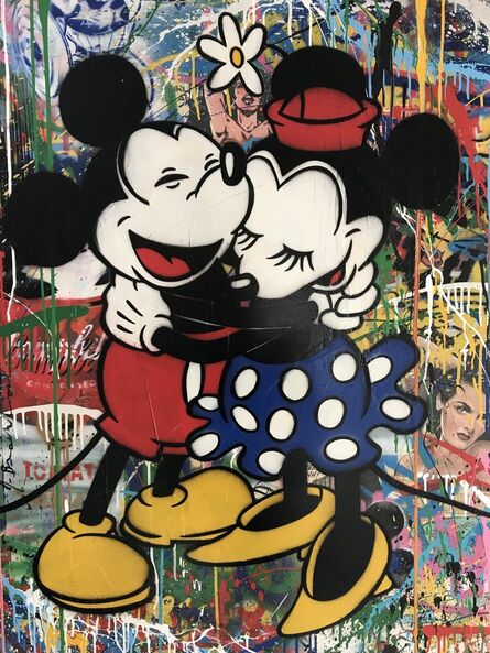 Mr. Brainwash, ‘Mickey & Minnie,’, 2016