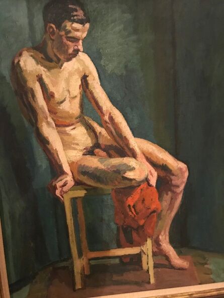 Duncan Grant, ‘Seated Male Nude’, ca. 1938