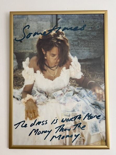 Tracey Emin, ‘SOMETIMES THE DRESS IS WORTH MORE THAN THE MONEY’, 2001