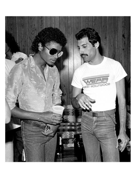 Neal Preston, ‘Freddie & Michael’, 1980