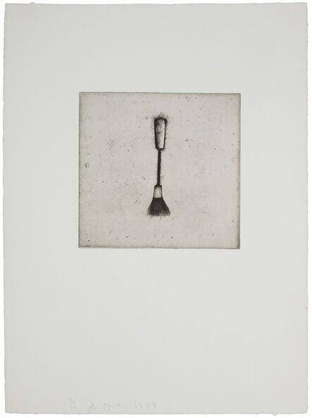Jim Dine, ‘One plate from "Four German Brushes"’, 1973