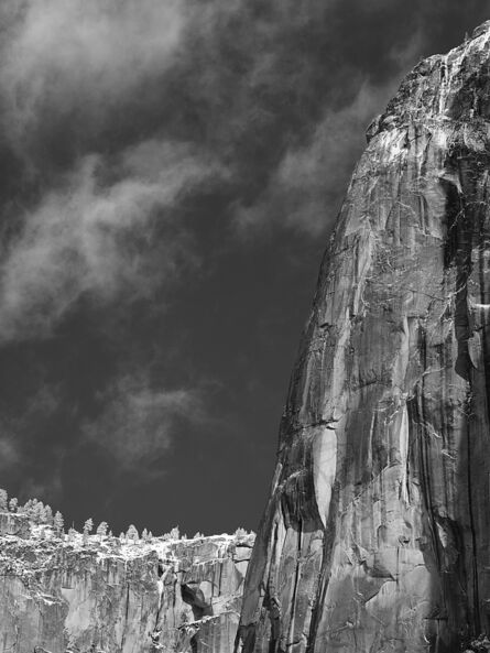 Jim Banks, ‘Cliff Face, Winter, Yosemite National Park, California’, 2019