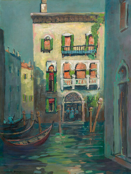 Jane Peterson, ‘Venetian Canal’, ca. 1928