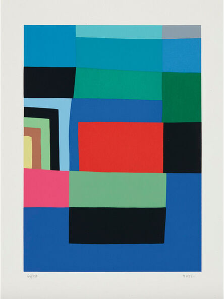Alberto Burri, ‘Untitled (Calvesi 45-50): One plate’, 1973-1976
