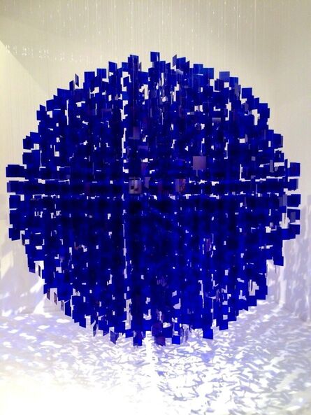 Julio Le Parc, ‘Sphere Bleu, No 1’, 2001