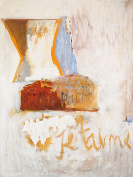 Robert Motherwell, ‘Je t'aime No. III with Loaf of Bread’, 1955