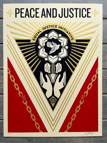 Shepard Fairey, ‘Peace & Justice Summit’, 2018