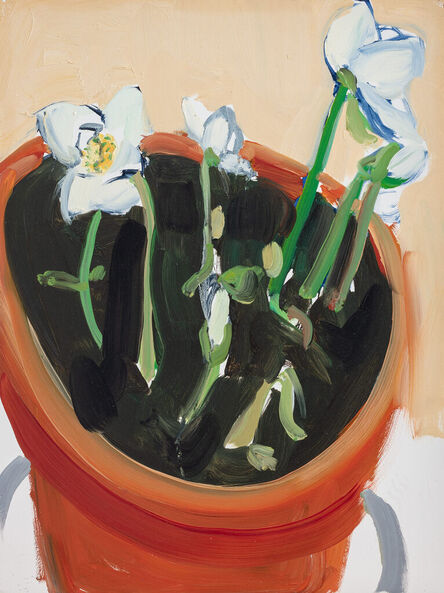 Chantal Joffe, ‘Hellebores from Eleanor 3’, 2023