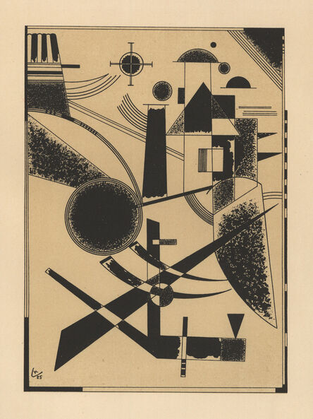 Wassily Kandinsky, ‘Lithographie No III’, 1925