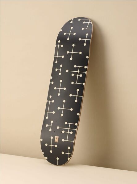 Charles and Ray Eames, ‘Dot Pattern Skateboard Deck (Black)’, 2023