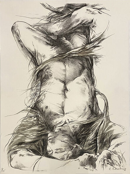 Luis Caballero, ‘Unititled male nude limited edition print’, 1970 -1990