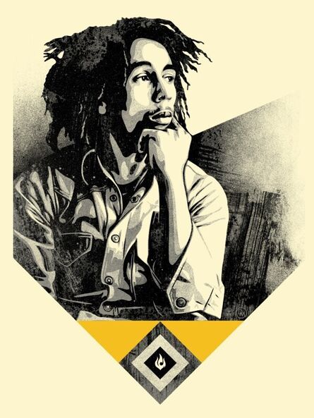 Shepard Fairey, ‘Catch a Fire (Gold) - Bob Marley’, 2020