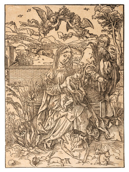 Albrecht Dürer, ‘The Holy Family with the Three Hares’