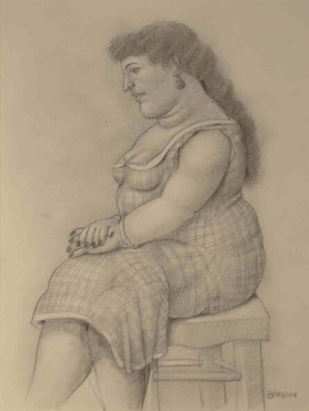 Fernando Botero, ‘Seated Woman’, 2004