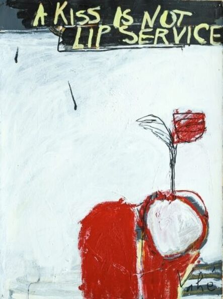 Vahe Berberian, ‘A Kiss Is Not Lip Service’, 2010
