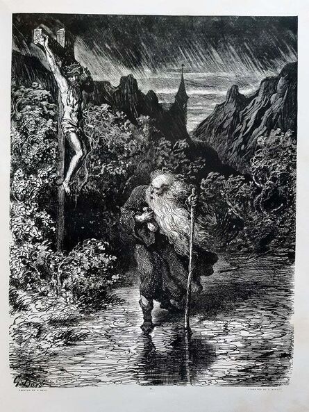 Gustave Doré, ‘The Legend of the Wandering Jew’, 1857