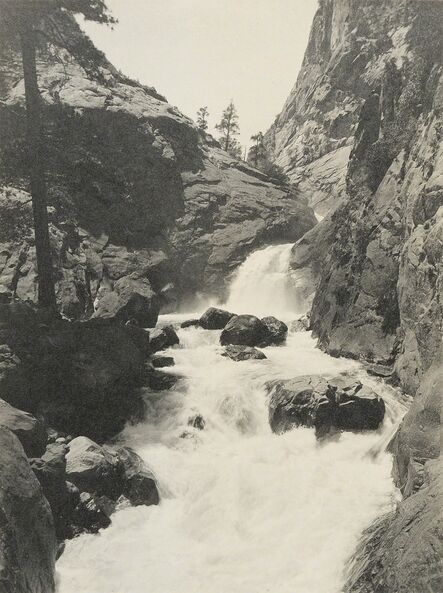 Ansel Adams, ‘Roaring River Falls’, ca. 1925