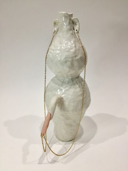 Cathy Lu, ‘Vase (Gourd Shape with Nail)’, 2018