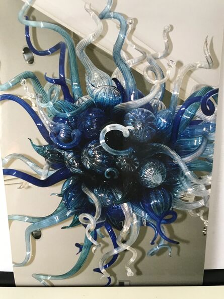 Dale Chihuly, ‘Dale Chihuly Original Hand Blown Blue Mosaic Glass Chandelier w Free Installation’, 1998