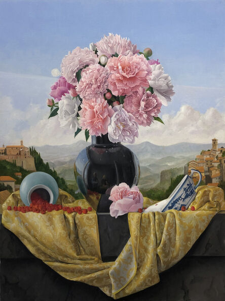 James Aponovich, ‘Still Life with Peonies’, 2018
