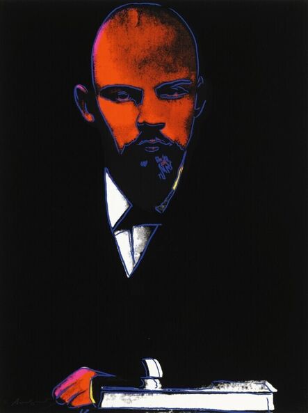 Andy Warhol, ‘Black Lenin (FS II.402)’, 1987