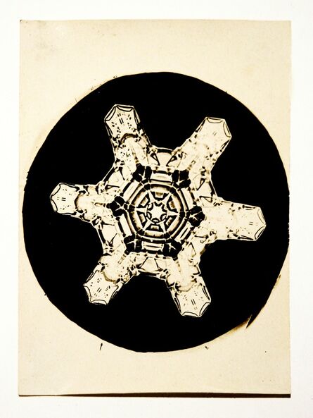 Wilson A. Bentley, ‘Snowflake’, 1888