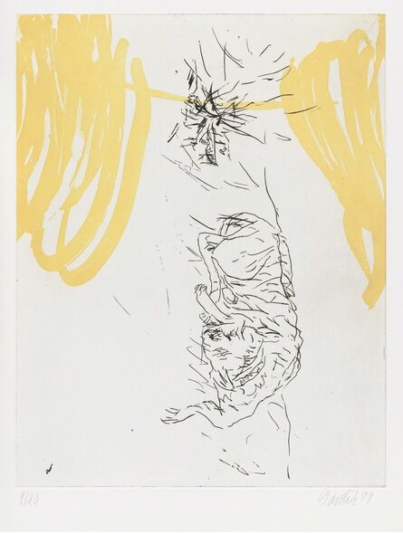 Georg Baselitz, ‘Ecco, from "Schlafende Hunde"’, 1998-1999